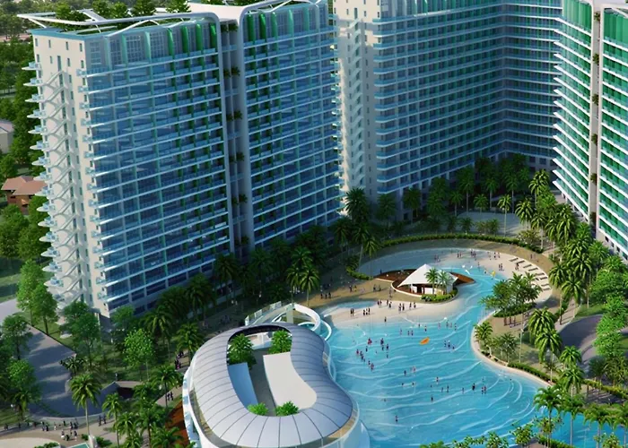 Sunset View 1br With Balcony And Netflix Azure Near Naia * Manila